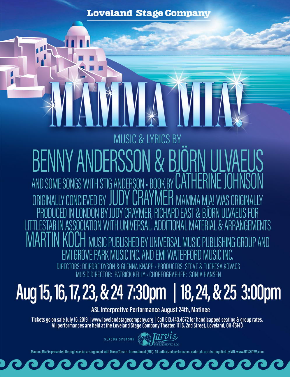 Loveland Stage Company Award Winning Community Theater